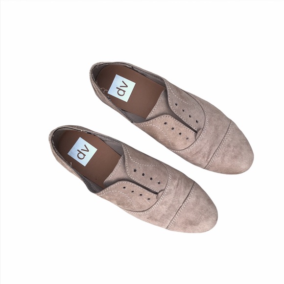 DV by Dolce Vita Shoes - Dolce Vita Amalie laceless oxfords suede size 7